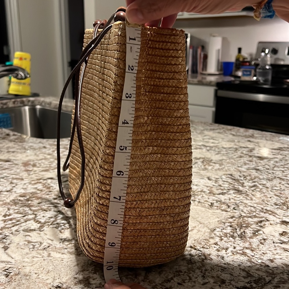Wheat straw handbag - Picture 7 of 9